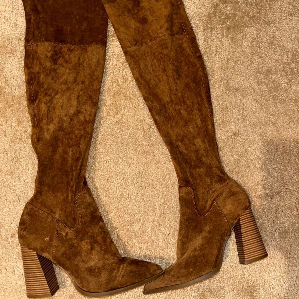 Women's Brown and Tan Boots